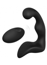 Черный вибромассажер простаты REMOTE BOOTY PLEASER - Dream Toys - в Симферополе купить с доставкой