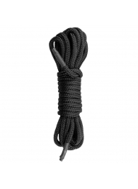 Черная веревка для бондажа Easytoys Bondage Rope - 5 м. - Easy toys - купить с доставкой в Симферополе