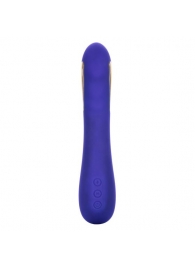 Фиолетовый вибратор с электростимуляцией Intimate E-Stimulator Petite Wand - 18,5 см. - California Exotic Novelties - купить с доставкой в Симферополе