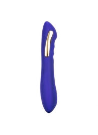 Фиолетовый вибратор с электростимуляцией Intimate E-Stimulator Petite Wand - 18,5 см. - California Exotic Novelties - купить с доставкой в Симферополе