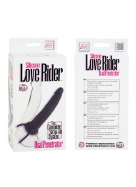 Насадка на пенис Silicone Love Rider Dual Penetrator для двойного проникновения - 14 см. - California Exotic Novelties - в Симферополе купить с доставкой