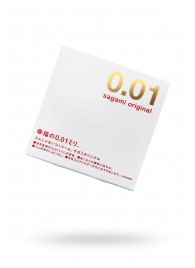 Супертонкий презерватив Sagami Original 0.01 - 1 шт. - Sagami - купить с доставкой в Симферополе