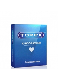 Гладкие презервативы Torex  Классические  - 3 шт. - Torex - купить с доставкой в Симферополе