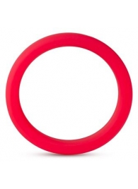 Красное эрекционное кольцо Silicone Go Pro Cock Ring - Blush Novelties - в Симферополе купить с доставкой