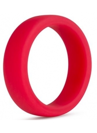 Красное эрекционное кольцо Silicone Go Pro Cock Ring - Blush Novelties - в Симферополе купить с доставкой