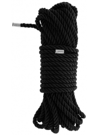 Черная веревка для бондажа BONDAGE ROPE - 10 м. - Dream Toys - купить с доставкой в Симферополе