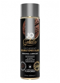 Лубрикант с ароматом шоколада JO GELATO DECADENT DOUBLE CHOCOLATE - 120 мл. - System JO - купить с доставкой в Симферополе