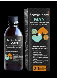 Мужской биогенный концентрат для усиления эрекции Erotic hard Man - 250 мл. - Erotic Hard - купить с доставкой в Симферополе