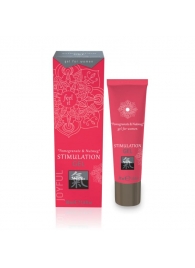 Возбуждающий интимный гель для двоих STIMULATION GEL Pomegranate   Nutmeg - 30 мл. - Shiatsu - купить с доставкой в Симферополе