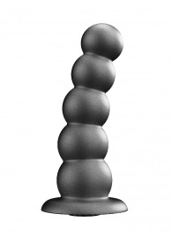 Черная насадка-плаг на харнесс PLATINUM 9 - 24 см. - LOVETOY (А-Полимер) - купить с доставкой в Симферополе