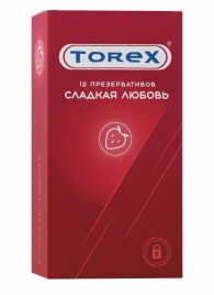 Презервативы Torex  Сладкая любовь  с ароматом клубники - 12 шт. - Torex - купить с доставкой в Симферополе