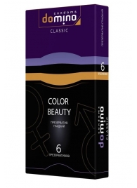 Разноцветные презервативы DOMINO Colour Beauty - 6 шт. - Domino - купить с доставкой в Симферополе