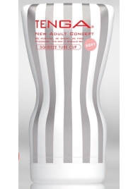 Мастурбатор TENGA Squeeze Tube Cup Soft - Tenga - в Симферополе купить с доставкой