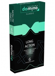 Презервативы с пролонгирующим эффектом DOMINO Classic Long action - 6 шт. - Domino - купить с доставкой в Симферополе