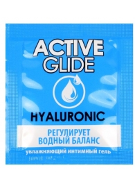 Лубрикант на водной основе Active Glide с гиалуроновой кислотой - 3 гр. - Биоритм - купить с доставкой в Симферополе