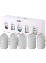 Набор из 5 мастурбаторов Hedy X5 Mixed - Svakom - в Симферополе купить с доставкой