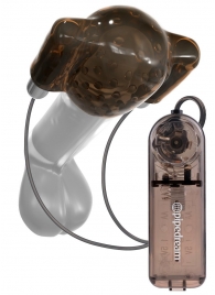 Дымчатый вибростимулятор головки пениса Dual Vibrating Head Teaser - Pipedream - в Симферополе купить с доставкой
