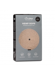 Пеньковая веревка для связывания Hemp Rope - 5 м. - Easy toys - купить с доставкой в Симферополе