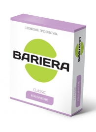 Классические презервативы Bariera Classic - 3 шт. - Bariera - купить с доставкой в Симферополе