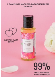 Массажное масло Pleasure Lab Delicate с ароматом пиона и пачули - 50 мл. - Pleasure Lab - купить с доставкой в Симферополе