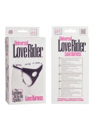 Трусы для страпона с универсальным креплением Universal Love Rider Luxe Harness - California Exotic Novelties - купить с доставкой в Симферополе