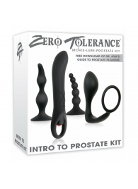 Набор стимуляторов простаты Intro To Prostate Kit - Zero Tolerance - в Симферополе купить с доставкой