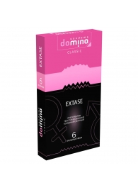 Презервативы с точками и рёбрышками DOMINO Classic Extase - 6 шт. - Domino - купить с доставкой в Симферополе