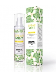 Разогревающее массажное масло Gourmet Spearmint Organic с органическими ингредиентами - 50 мл. - Exsens - купить с доставкой в Симферополе