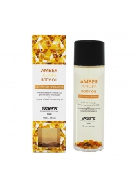 Органическое массажное масло AMBER JOJOBA - 100 мл. - Exsens - купить с доставкой в Симферополе