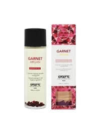 Органическое массажное масло GARNET ARGAN - 100 мл. - Exsens - купить с доставкой в Симферополе