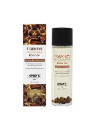 Органическое массажное масло TIGER EYE MACADAMIA - 100 мл. - Exsens - купить с доставкой в Симферополе