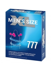 Стимулирующая насадка на пенис MEN SIZE 777 - Sitabella - в Симферополе купить с доставкой