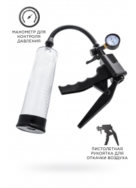 Прозрачная механическая помпа для пениса Viggo - Sexus - в Симферополе купить с доставкой