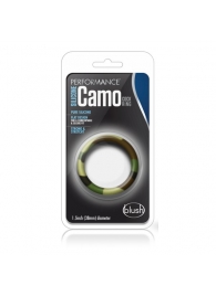 Эрекционное кольцо камуфляжной расцветки Silicone Camo Cock Ring - Blush Novelties - в Симферополе купить с доставкой