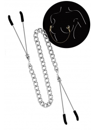 Регулируемые зажимы для сосков Sweet Caress Nipple Chain - Sweet Caress - купить с доставкой в Симферополе