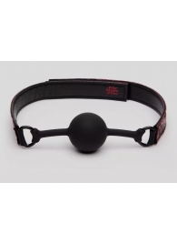 Кляп-шар на двусторонних ремешках Reversible Silicone Ball Gag - Fifty Shades of Grey - купить с доставкой в Симферополе