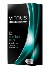 Контурные презервативы VITALIS PREMIUM comfort plus - 12 шт. - Vitalis - купить с доставкой в Симферополе