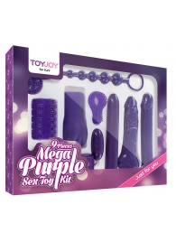 Эротический набор Toy Joy Mega Purple - Toy Joy - купить с доставкой в Симферополе