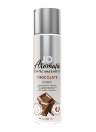 Массажное масло JO Aromatix Massage Oil Chocolate с ароматом шоколада - 120 мл. - System JO - купить с доставкой в Симферополе