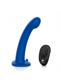 Синяя насадка Remote Control P-Spot G-Spot с черными трусиками - 20 см. - Pegasus - купить с доставкой в Симферополе