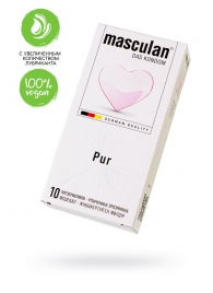 Супертонкие презервативы Masculan Pur - 10 шт. - Masculan - купить с доставкой в Симферополе