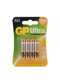 Батарейки алкалиновые GP Ultra Alkaline 24А AАA/LR03 - 4 шт. - Элементы питания - купить с доставкой в Симферополе