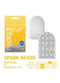Карманный мастурбатор Spark Beads - Tenga - в Симферополе купить с доставкой
