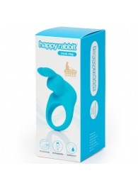 Голубое эрекционное виброкольцо Happy Rabbit Rechargeable Rabbit Cock Ring - Happy Rabbit - в Симферополе купить с доставкой