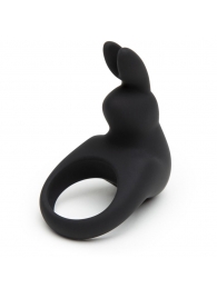 Черное эрекционное виброкольцо Happy Rabbit Rechargeable Rabbit Cock Ring - Happy Rabbit - в Симферополе купить с доставкой