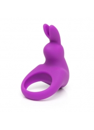 Фиолетовое эрекционное виброкольцо Happy Rabbit Rechargeable Rabbit Cock Ring - Happy Rabbit - в Симферополе купить с доставкой