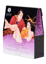 Соль для ванны Lovebath Sensual lotus, превращающая воду в гель - 650 гр. - Shunga - купить с доставкой в Симферополе