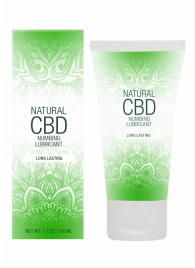 Лубрикант с пролонгирующим эффектом Natural CBD Numbing Lubricant - 50 мл. - Shots Media BV - купить с доставкой в Симферополе