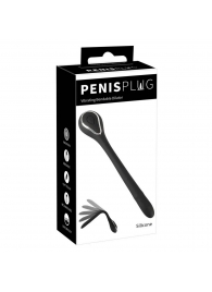 Черный гибкий уретральный стимулятор с вибрацией Vibrating Bendable Dilator - 13,5 см. - Orion - купить с доставкой в Симферополе