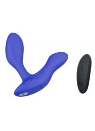 Синий анальный вибратор We-Vibe Vector+ - We-vibe - в Симферополе купить с доставкой